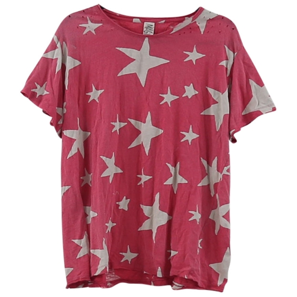 New Magnolia Pearl Rothko Star Tee Top 944 red pink t-shirt Rockstar galaxy MP - Picture 10 of 17